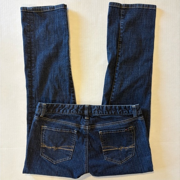 Tommy Hilfiger dark wash straight leg jeans size 10 S - Picture 4 of 8